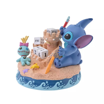 AUG 4 PREORDER - Japan Disney Store - Stitch & Scrump Figure Calendar / Organizer 2027
