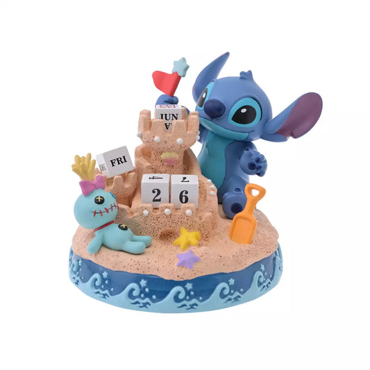 AUG 4 PREORDER - Japan Disney Store - Stitch & Scrump Figure Calendar / Organizer 2027