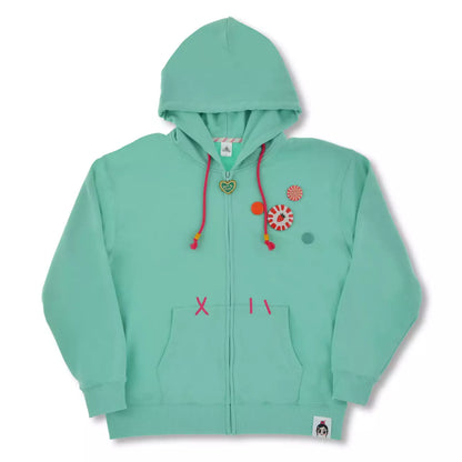 JULY 7 PREORDER - Japan Disney Store - Wreck-It Ralph - Vanellope Long-Sleeve Hoodie with Pin Badge