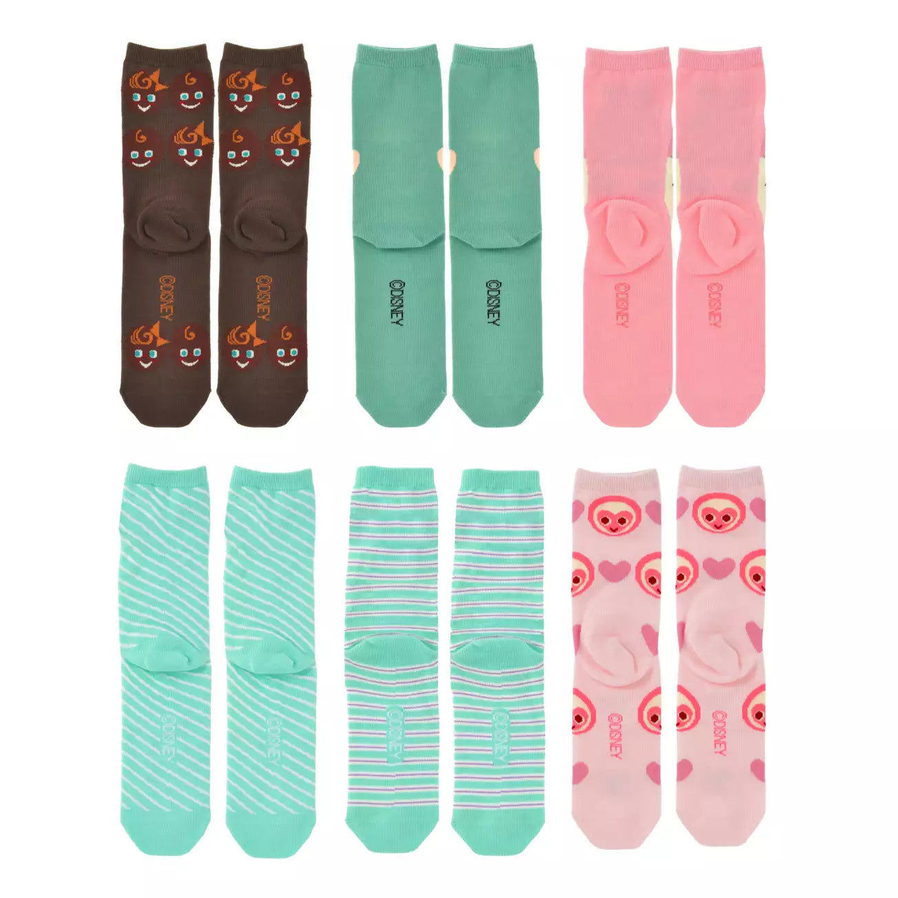 JULY 7 PREORDER - Japan Disney Store - Wreck-It Ralph - Socks Blind Box 23-25cm