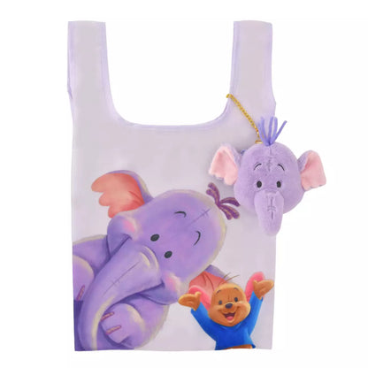 JULY 28 PREORDER - Japan Disney Store - Winnie the Pooh - Roo & Lumpy - ECO Bag with Pouch
