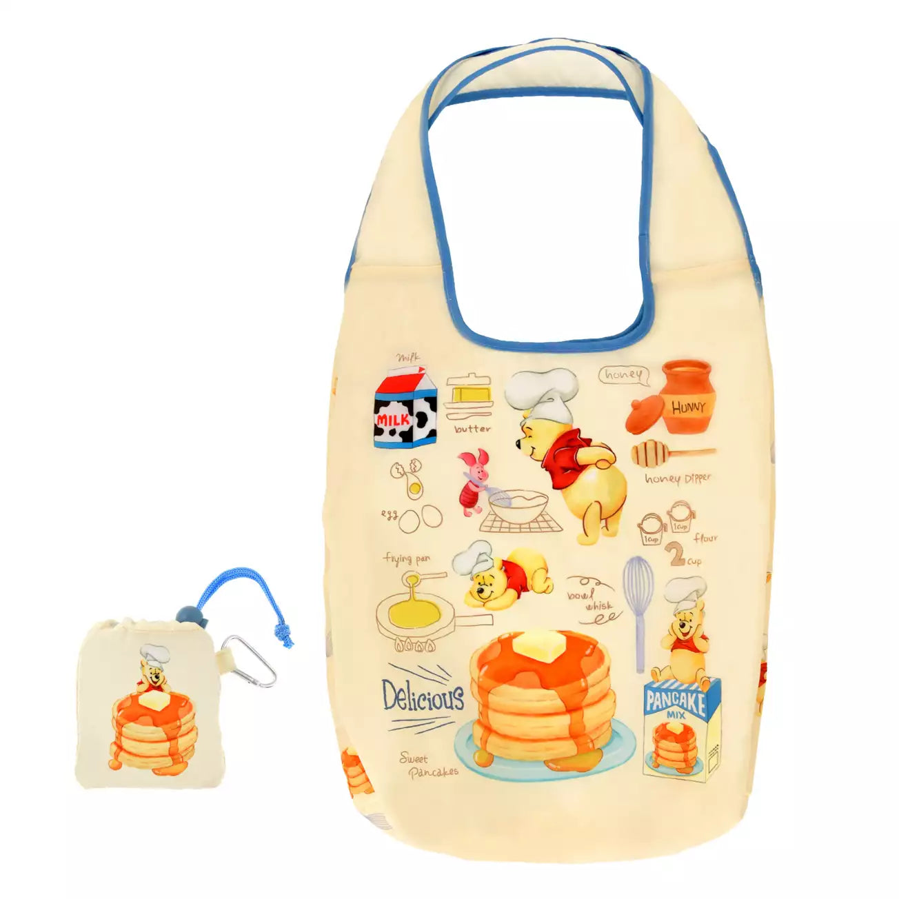 JULY 28 PREORDER - Japan Disney Store - Pooh Hunny Day 2026 - Winnie the Pooh - Pancake ECO Bag