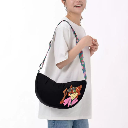 AUG 3 PREORDER - Japan Disney Store - Tropical Zootopia - Nick Wilde Shoulder Bag