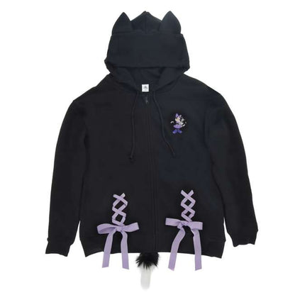 SEPT 1 PREORDER - Japan Disney Store - Halloween 2026 - Minnie & Figaro Long-Sleeve Hoodie with Charm