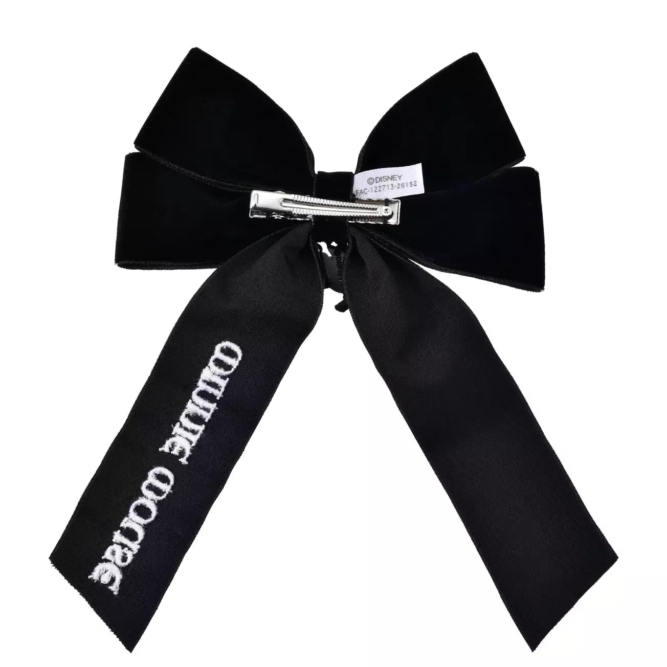 SEPT 1 PREORDER - Japan Disney Store - Halloween 2026 - Minnie & Figaro - Ribbon Hair Clip