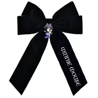 SEPT 1 PREORDER - Japan Disney Store - Halloween 2026 - Minnie & Figaro - Ribbon Hair Clip