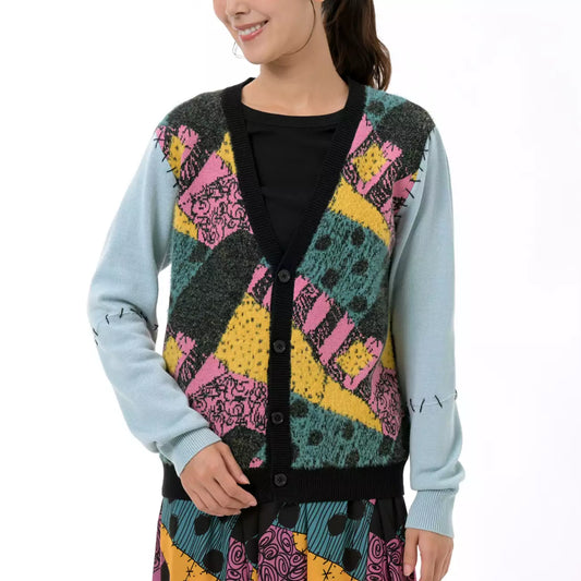 SEPT 7 PREORDER - Japan Disney Store - The Nightmare Before Christmas - Sally Long-Sleeve Cardigan
