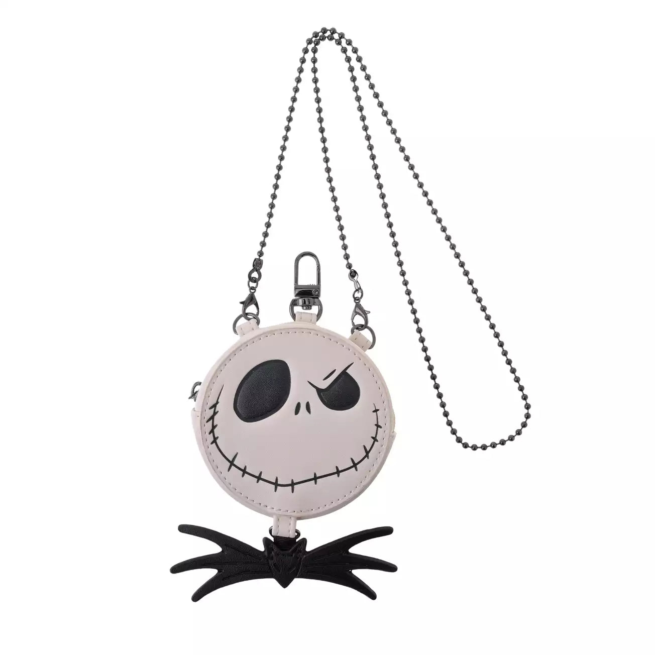 SEPT 7 PREORDER - Japan Disney Store - The Nightmare Before Christmas - Jack Skellington Necklace Pouch