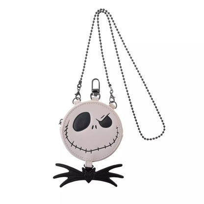 SEPT 7 PREORDER - Japan Disney Store - The Nightmare Before Christmas - Jack Skellington Necklace Pouch