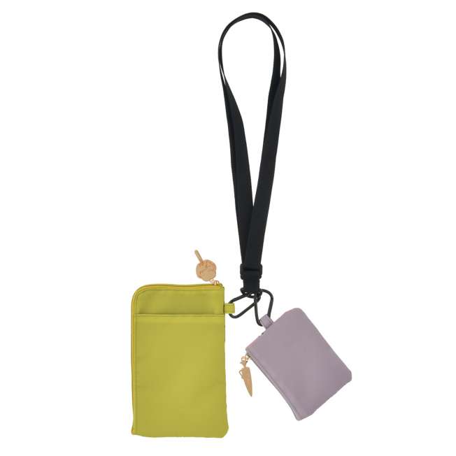 AUG 3 PREORDER - Japan Disney Store - Zootopia Travel - Judy Hopps & Nick Wilde Wallet Set with Strap & Carabiner
