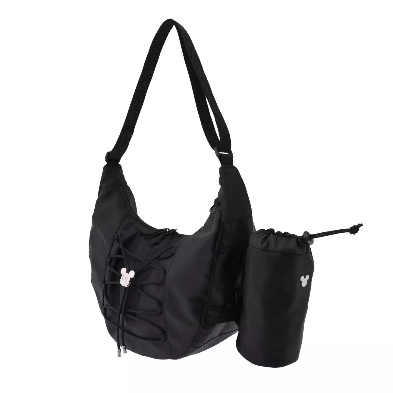 JULY 28 PREORDER - Japan Disney Store - Mickey Mouse - Shoulder Bag with Bottle Cover and Face Design - Casual Bag