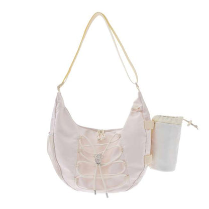 JULY 28 PREORDER - Japan Disney Store - Minnie Mouse - Shoulder Bag with Bottle Cover and Face Design - Casual Bag
