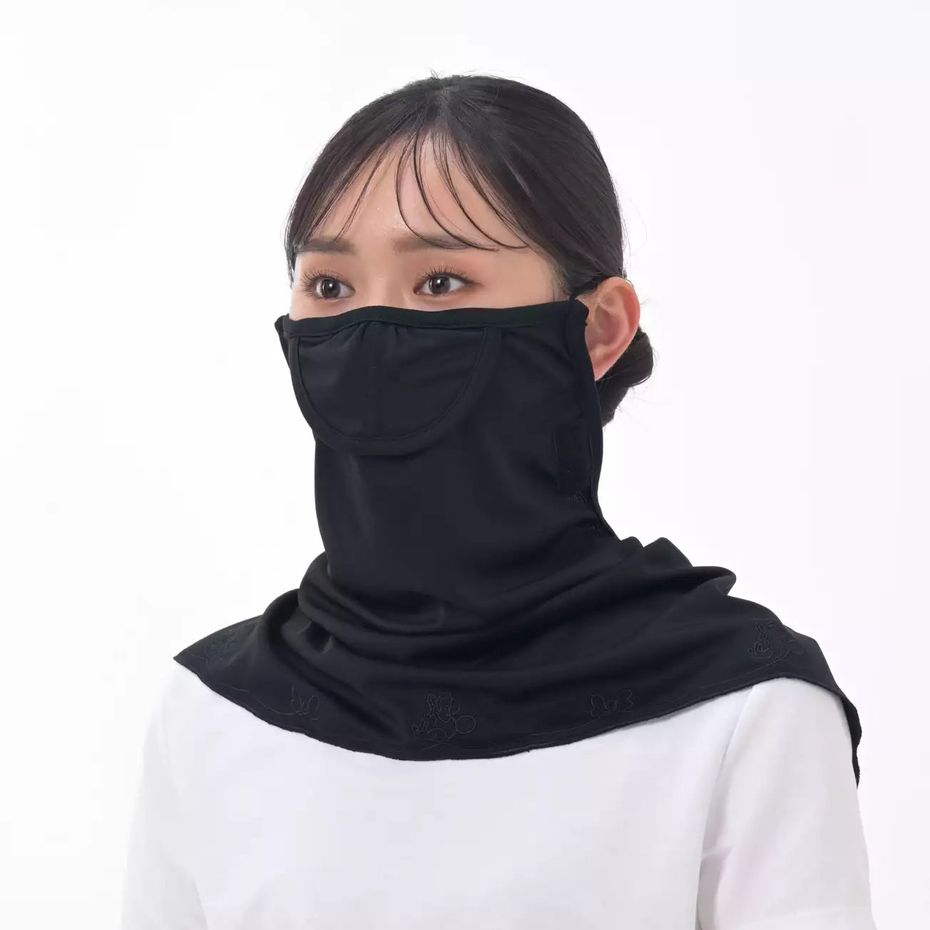 Japan Disney Store - UV Care Goods - Minnie Mouse - UV Face Cover