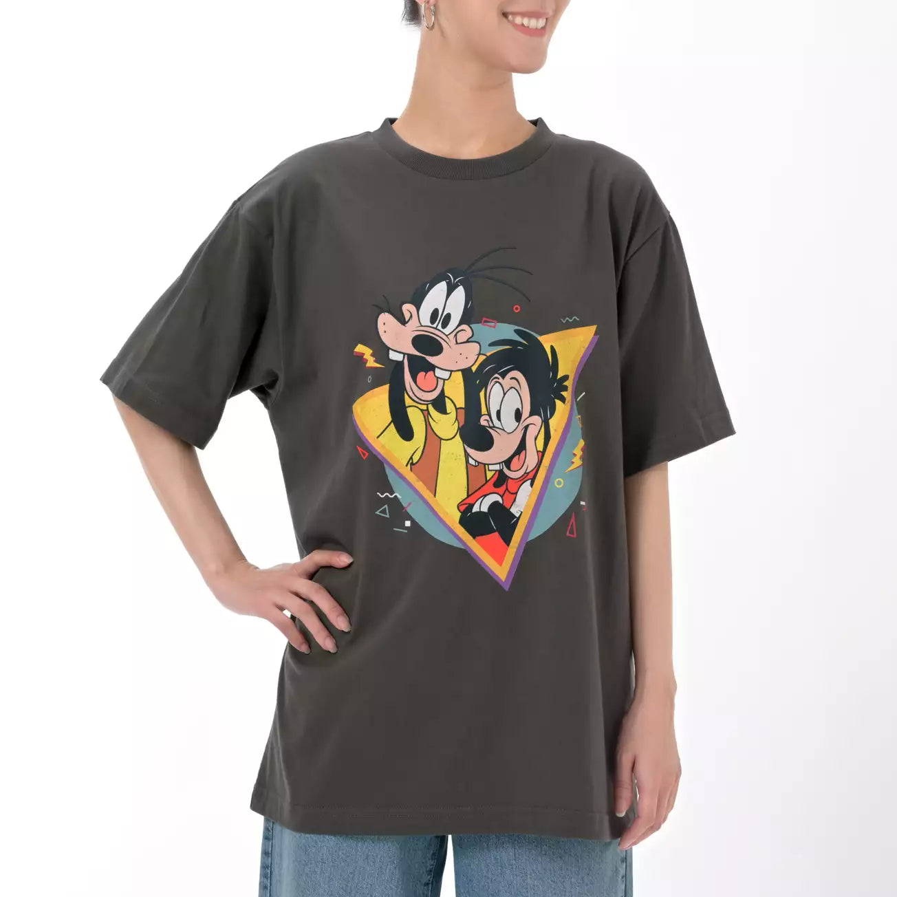 JUNE 2 PREORDER - Japan Disney Store - T-Shirt Collection - A Goofy Movie/Holiday is the Best!! - Goofy & Max - Short Sleeve T-Shirt