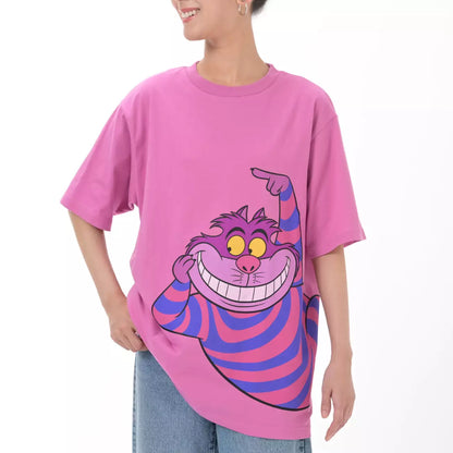 JUNE 2 PREORDER - Japan Disney Store - T-Shirt Collection - Cheshire Cat Short Sleeve T-Shirt
