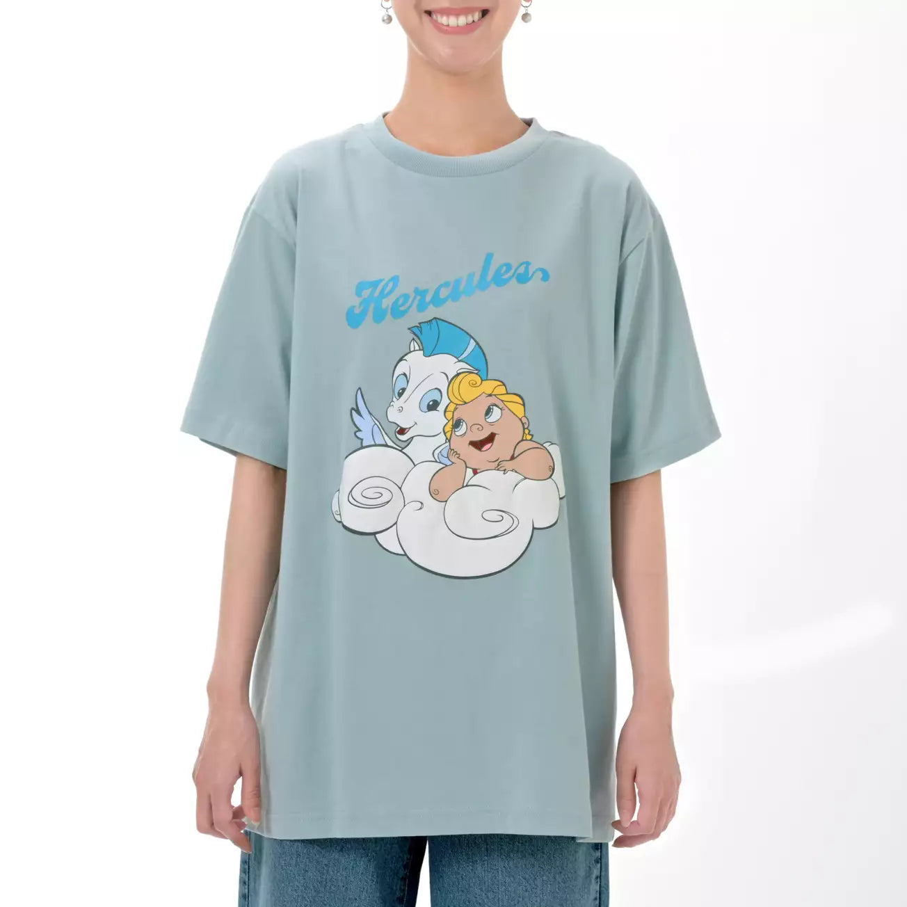 JUNE 2 PREORDER - Japan Disney Store - T-Shirt Collection - Hercules & Pegasus Short Sleeve T-Shirt