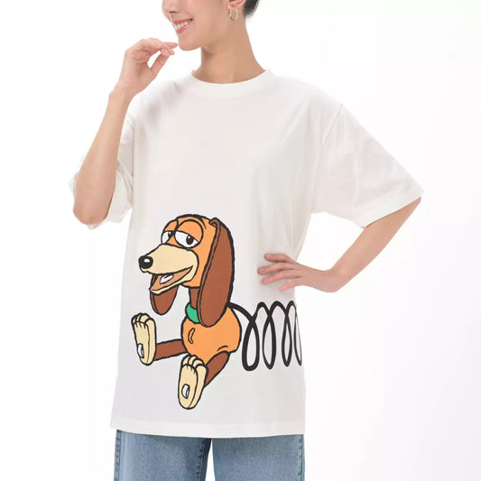 JUNE 2 PREORDER - Japan Disney Store - T-Shirt Collection - Toy Story - Slinky Dog - Short Sleeve T-Shirt
