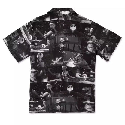 JULY 21 PREORDER - Japan Disney Store - Summer Shirt Collection - Tim Burton's The Nightmare Before Christmas - Short-Sleeve Shirt