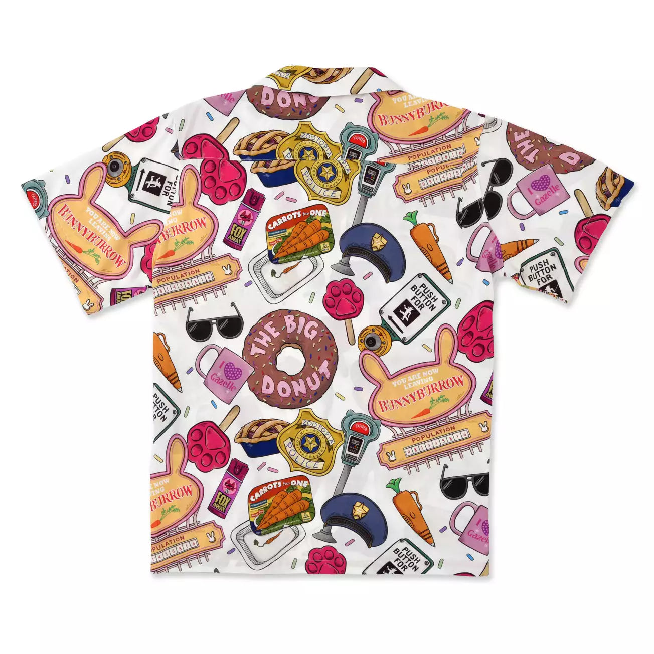 JULY 21 PREORDER - Japan Disney Store - Summer Shirt Collection - Zootopia - Short-Sleeve Shirt