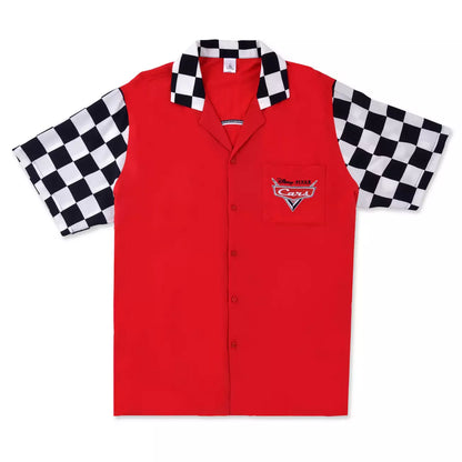 JULY 21 PREORDER - Japan Disney Store - Summer Shirt Collection - Cars - Lightning McQueen Short-Sleeve Shirt