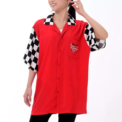 JULY 21 PREORDER - Japan Disney Store - Summer Shirt Collection - Cars - Lightning McQueen Short-Sleeve Shirt