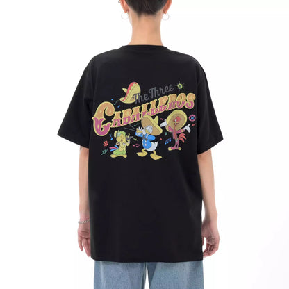 JUNE 2 PREORDER - Japan Disney Store - T-Shirt Collection - The Three Caballeros - Donald Duck, Jose Carioca & Panchito - Short Sleeve T-Shirt