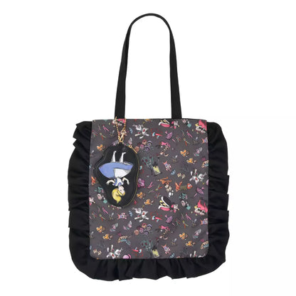 JUNE 16 PREORDER - Japan Disney Store - Alice in Wonderland 75th Anniversary - Alice Tote Bag with Pouch