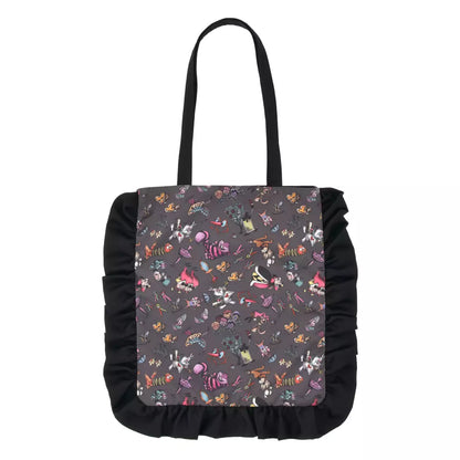 JUNE 16 PREORDER - Japan Disney Store - Alice in Wonderland 75th Anniversary - Alice Tote Bag with Pouch
