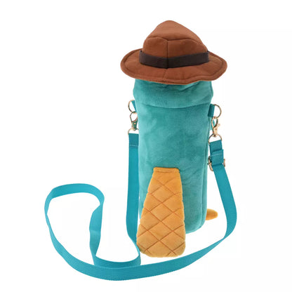 AUG 18 PREORDER - Japan Disney Store - Phineas & Ferb - Agent P Pet Bottle Cover with Strap