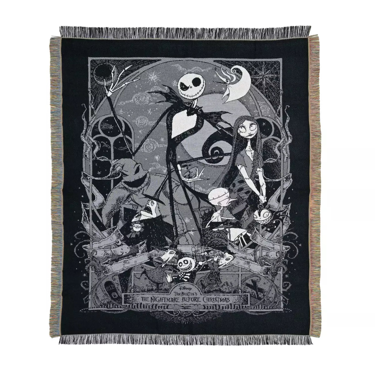 SEPT 7 PREORDER - Japan Disney Store - The Nightmare Before Christmas - Large Blanket