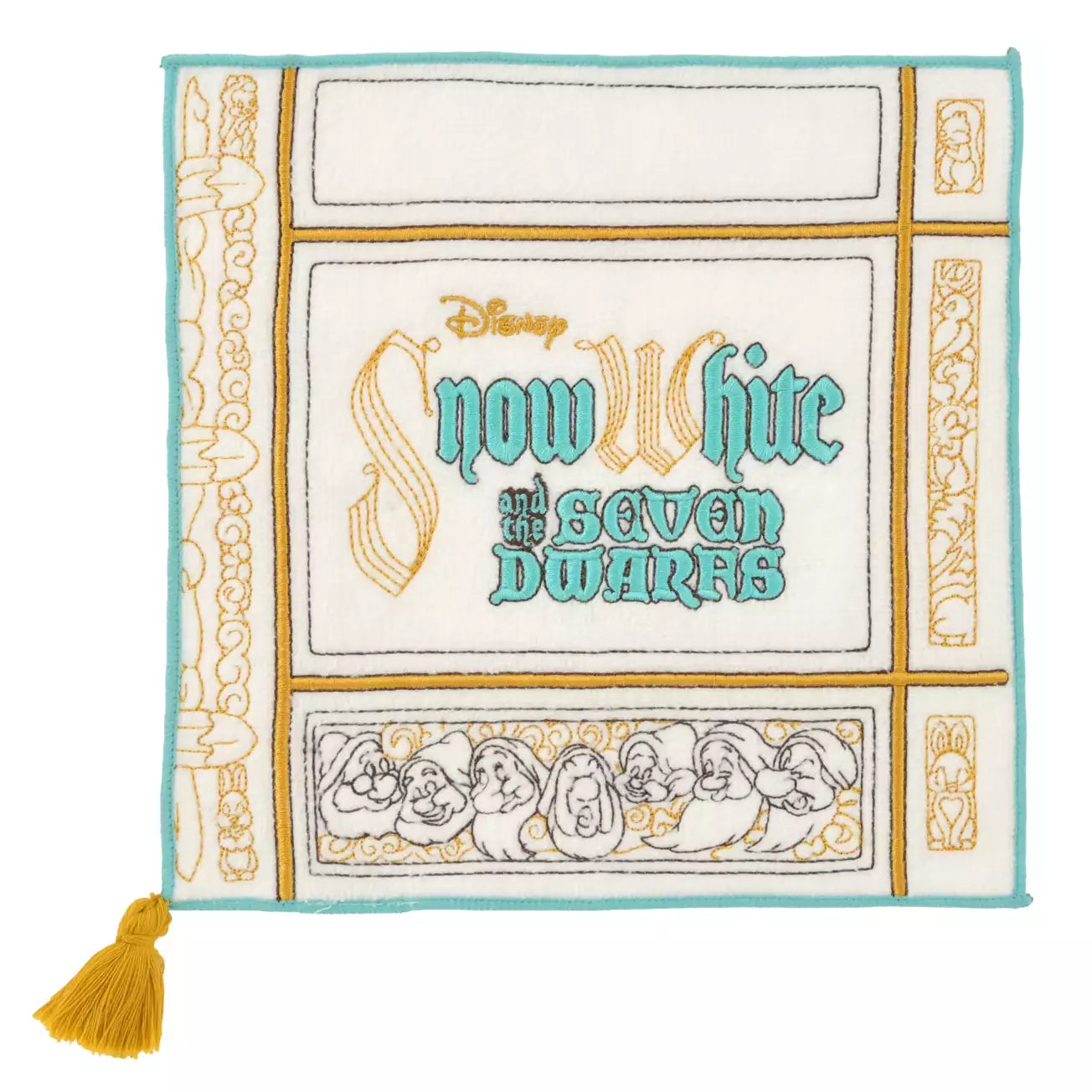 Japan Disney Store - Snow White - Embroidered Mini Towel
