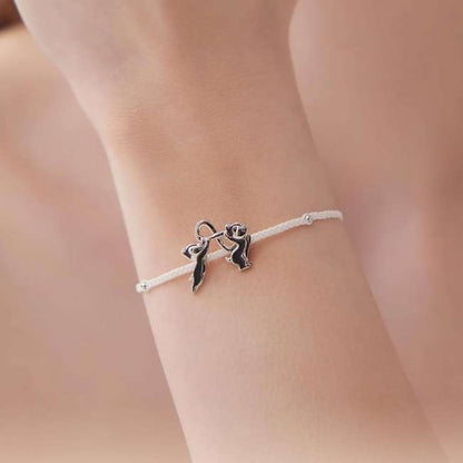 MARCH 10 PREORDER - Japan Disney Store - Chip 'n' Dale Collection - [RAVIPA] Chip & Dale Bracelet with Eternity Mark - Silver