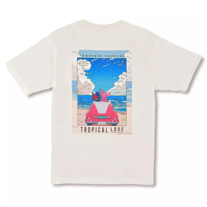 JULY 14 PREORDER - Japan Disney Store - Stitch & Angel Collection - Short-Sleeve T-Shirt