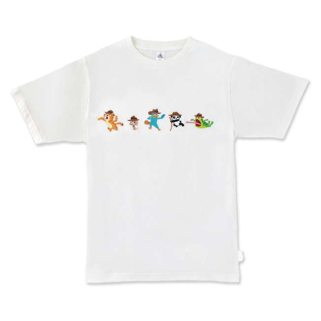 AUG 18 PREORDER - Japan Disney Store - Phineas & Ferb - White Short-Sleeve T-Shirt