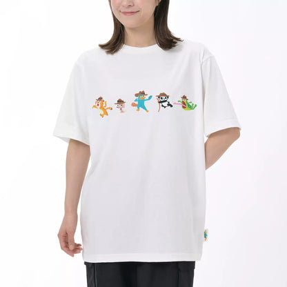 AUG 18 PREORDER - Japan Disney Store - Phineas & Ferb - White Short-Sleeve T-Shirt