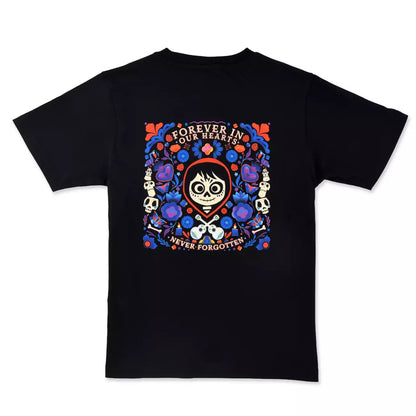 AUG 21 PREORDER - Japan Disney Store - Coco - Miguel Short-Sleeved T-Shirt - Glow in the Dark