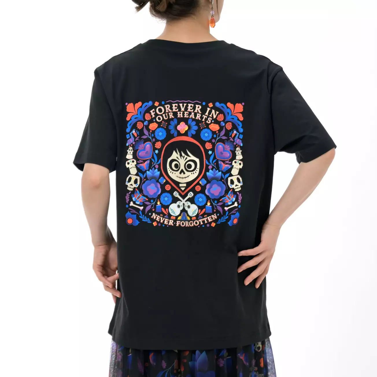 AUG 21 PREORDER - Japan Disney Store - Coco - Miguel Short-Sleeved T-Shirt - Glow in the Dark