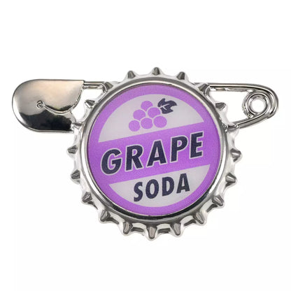 AUG 25 PREORDER - Japan Disney Store - Fashion / Costume Goods - UP -Grape Soda Badge Brooch