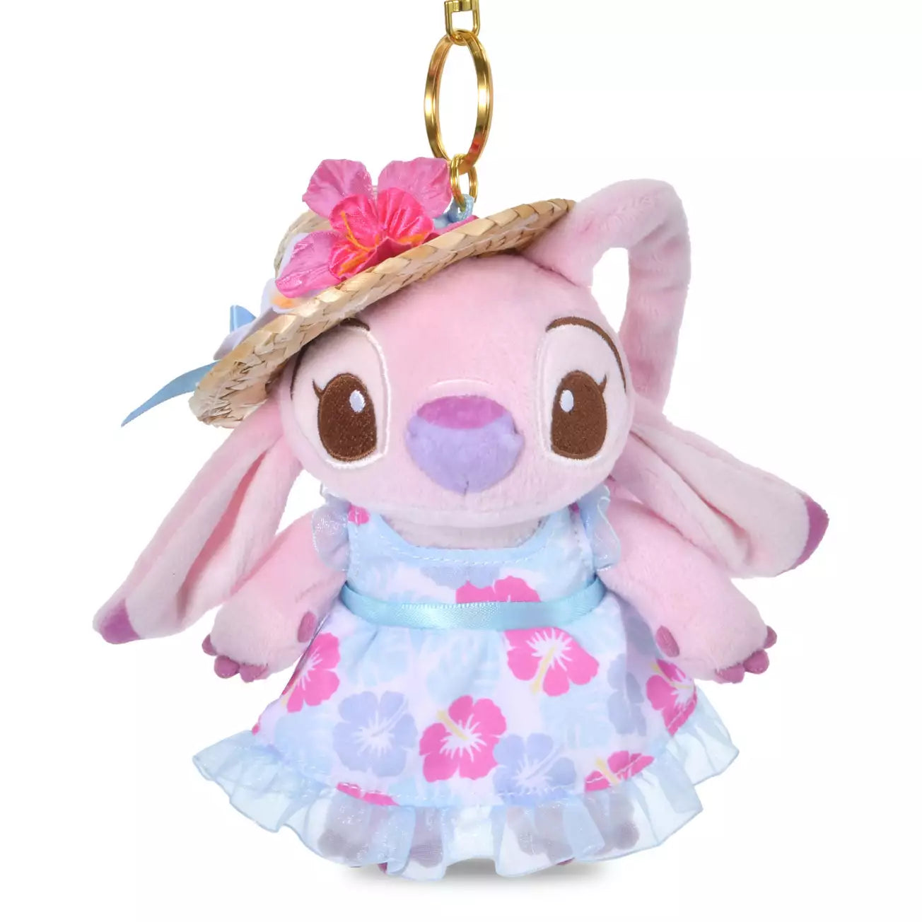 JUNE 30 PREORDER - Japan Disney Store - Summer Style 2026 - Lilo & Stitch - Angel Plush Keychain