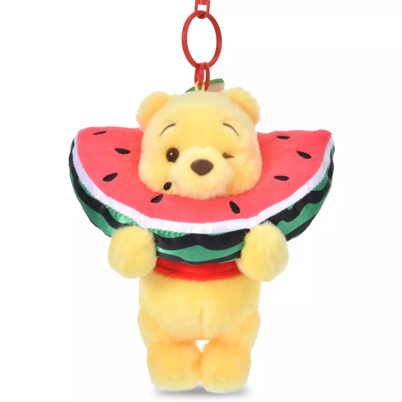 JULY 17 PREORDER - Japan Disney Store - Winnie the Pooh - Watermelon Plush Keychain