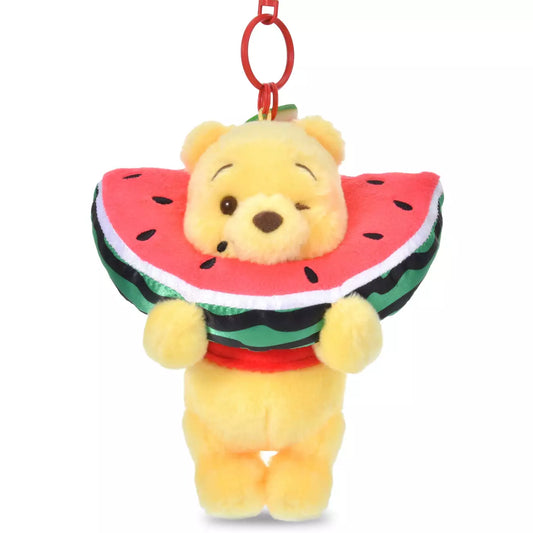 JULY 17 PREORDER - Japan Disney Store - Winnie the Pooh - Watermelon Plush Keychain