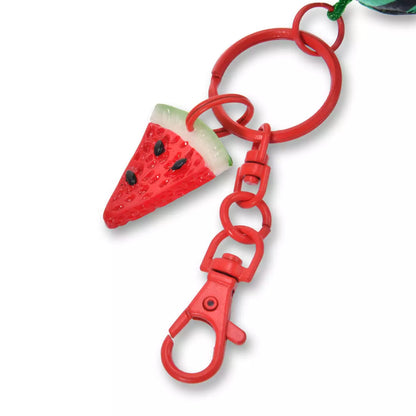JULY 17 PREORDER - Japan Disney Store - Stitch - Watermelon Plush Keychain