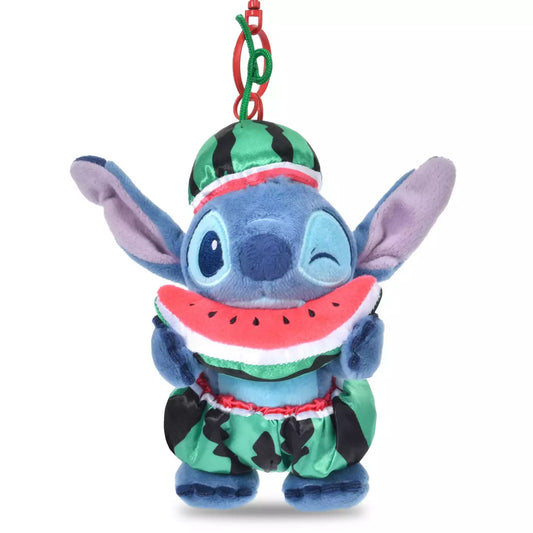 JULY 17 PREORDER - Japan Disney Store - Stitch - Watermelon Plush Keychain