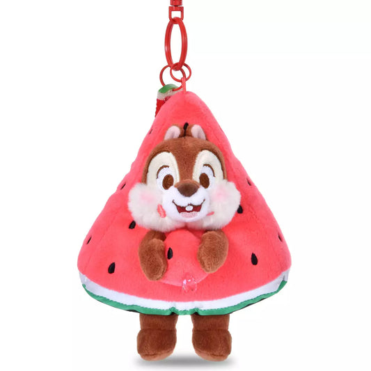 JULY 17 PREORDER - Japan Disney Store - Chip - Watermelon Plush Keychain