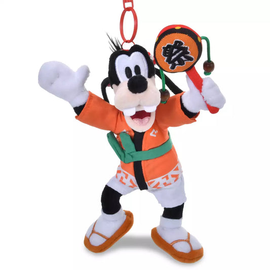 JULY 24 PREORDER - Japan Disney Store - Matsuri / Summer Festival - Goofy Plush Keychain