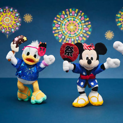 JULY 24 PREORDER - Japan Disney Store - Matsuri / Summer Festival - Donald Duck Plush Keychain