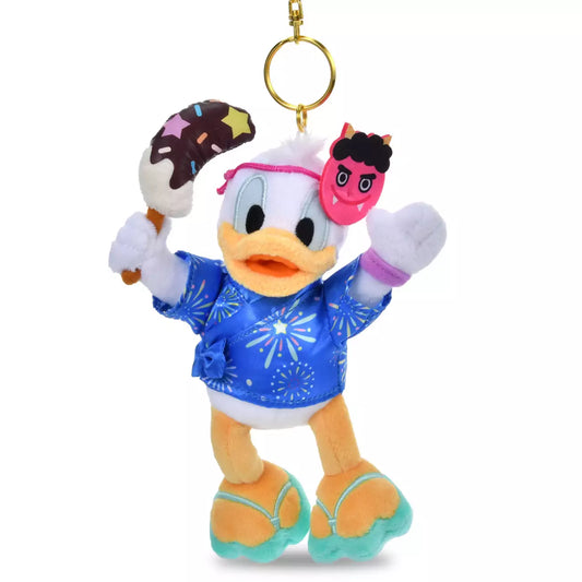 JULY 24 PREORDER - Japan Disney Store - Matsuri / Summer Festival - Donald Duck Plush Keychain