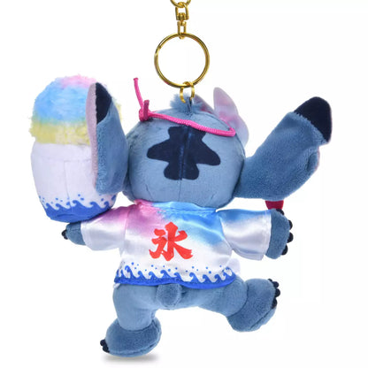 JULY 24 PREORDER - Japan Disney Store - Matsuri / Summer Festival - Stitch Plush Keychain