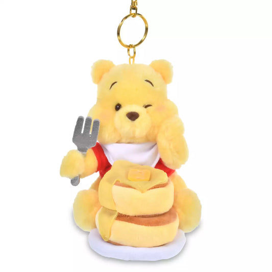JULY 28 PREORDER - Japan Disney Store - Pooh Hunny Day 2026 - Winnie the Pooh - Pancake Plush Keychain