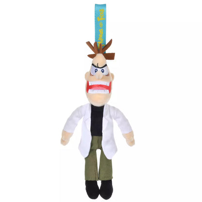 AUG 18 PREORDER - Japan Disney Store - Phineas & Ferb - Heinz Doofenshmirtz Plush Keychain
